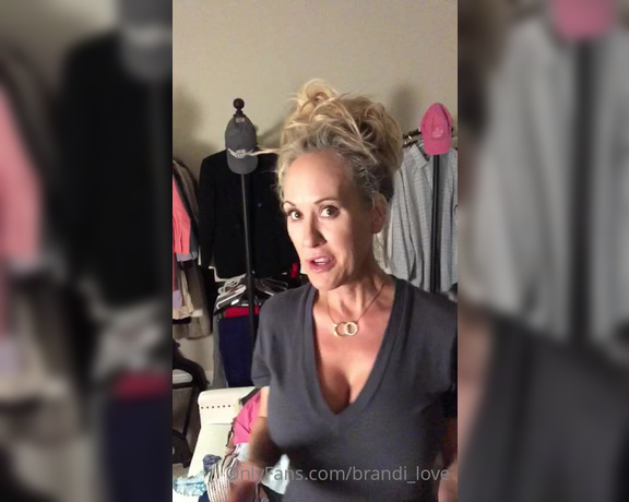 Brandi Love aka Brandi_love OnlyFans - WOW that live got me so worked up and horny What do you say darlin, should we get naked and play