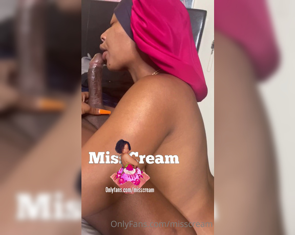 Cream aka Misscream OnlyFans - Facial + my spit