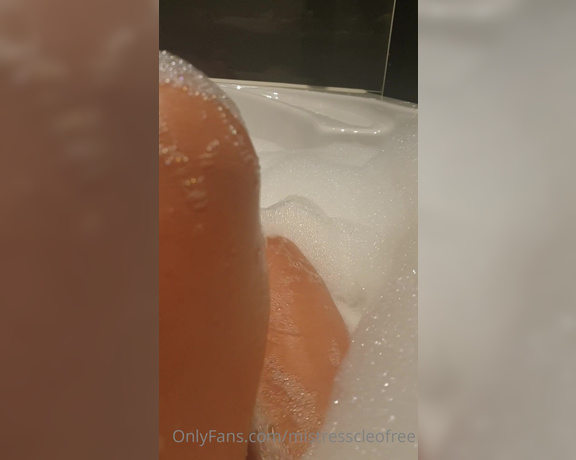XomissCleo -  Taking a nice warm bath after fucking my bitches in my dungeon,  Big tits, Tattoo