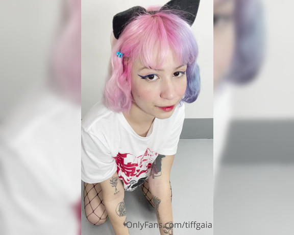 Tiffany Gaia -  Im a kitty,  Cosplay, Solo, Tattoo