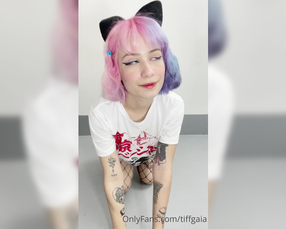 Tiffany Gaia -  Im a kitty,  Cosplay, Solo, Tattoo