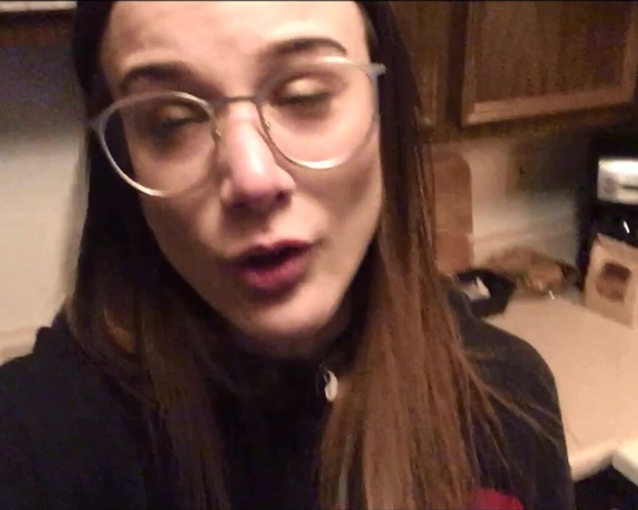 Dasherbae Sneezing While Wearing Glasses