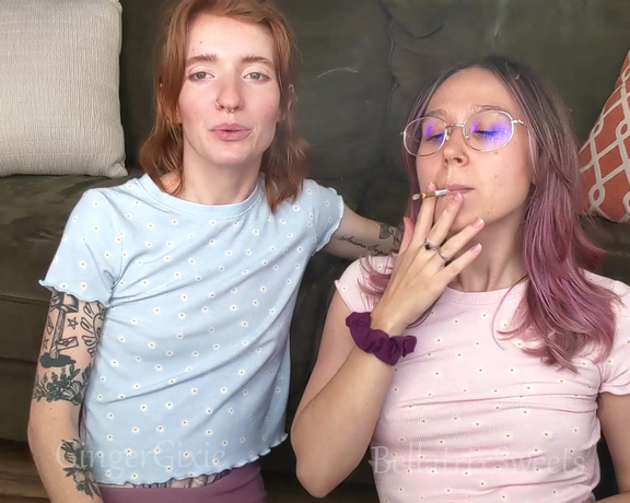 Bellatrixsweets Queer Babes Smoking