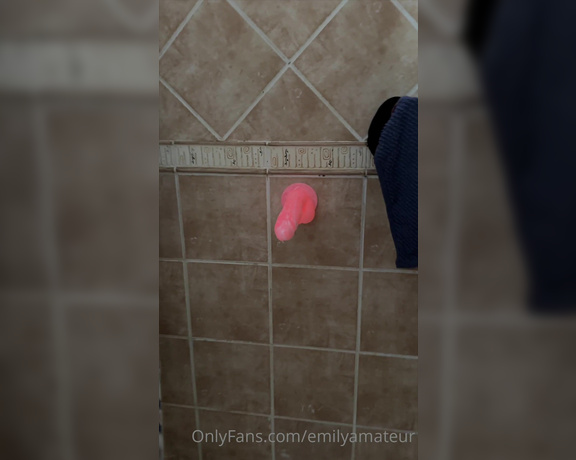 Emilyamateur OnlyFans - Just wanted to test the suction cup, because I bought this one especially because it said extra stro