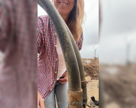 Emilyamateur OnlyFans - Can I ride your cock in the excavator