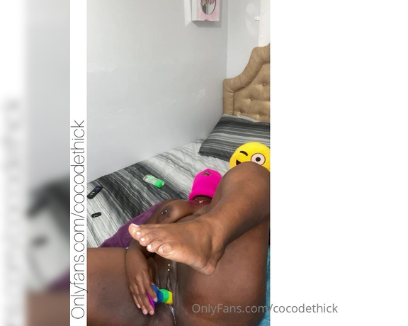 K_high_lah aka Cocodethick OnlyFans - Watch me cream and squirt on a mission !!! Check you dm for full