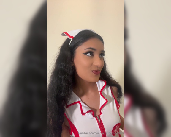 Kayla Kapoor aka Innocentbeauty2000 OnlyFans - Naughty nurse, sexy police woman, princess jasmine, which one should I wear or if you have anymore