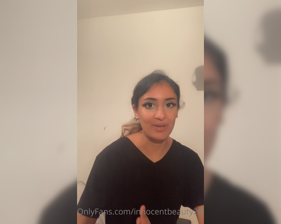 Kayla Kapoor aka Innocentbeauty2000 OnlyFans - This weeks Sunday chit chat video Sorry for the delay today and for the use of my phone camera And