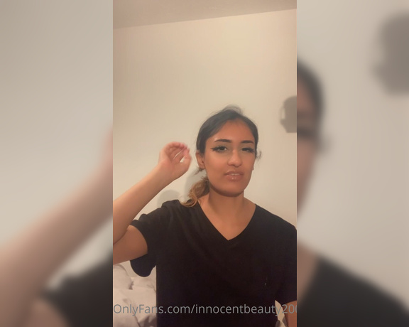 Kayla Kapoor aka Innocentbeauty2000 OnlyFans - This weeks Sunday chit chat video Sorry for the delay today and for the use of my phone camera And