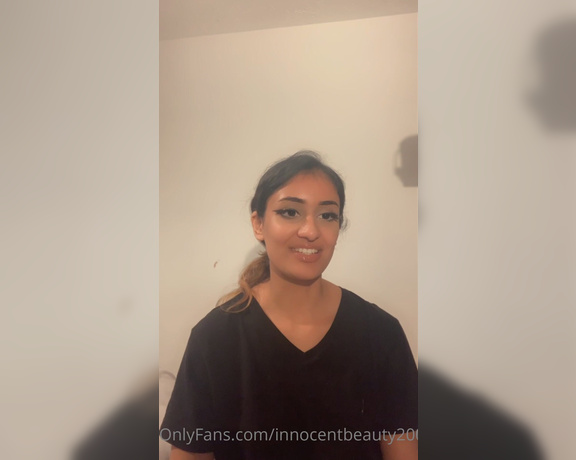 Kayla Kapoor aka Innocentbeauty2000 OnlyFans - This weeks Sunday chit chat video Sorry for the delay today and for the use of my phone camera And