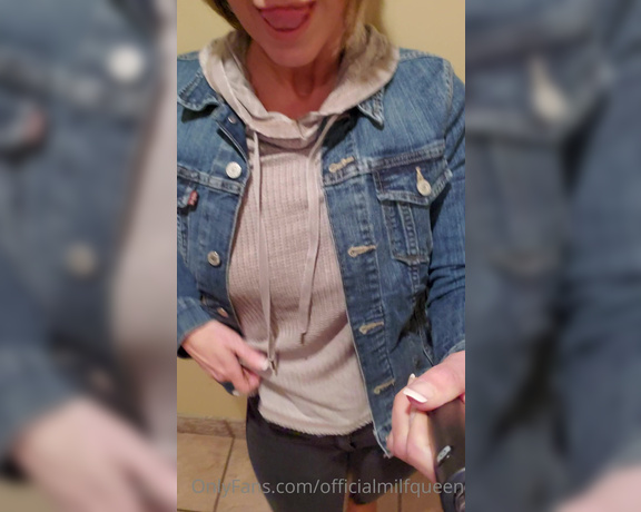 Laurenthegaqueen OnlyFans - Sneaking off to the bathroom to show my tits