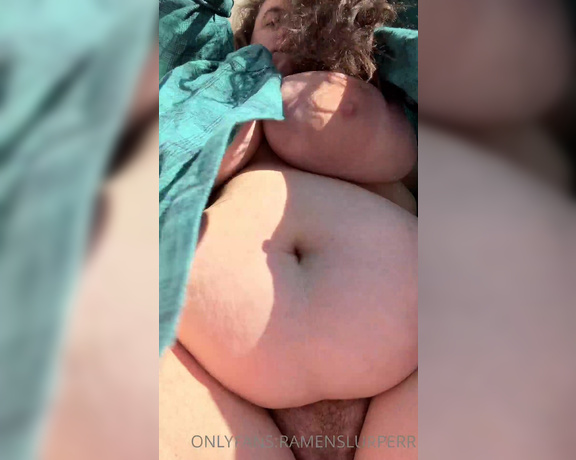 Marie Sweets BBW aka Ramenslurperr OnlyFans - Watching me ride you in the sun is bliss We’ve been teasing and pawing at each other all morning Yo