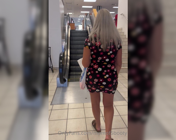 Momof5booty OnlyFans - Another shopping quick upskirt in my new dress at Belk! Would you be sneaking a peek