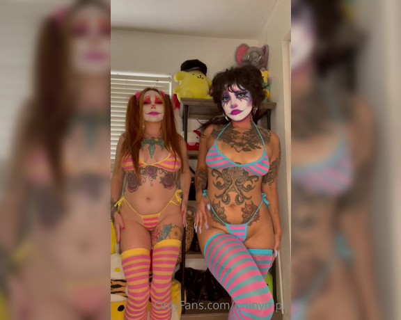 Oni Premium aka Oninymph OnlyFans - Clown scene releasing tomorrow 3 1