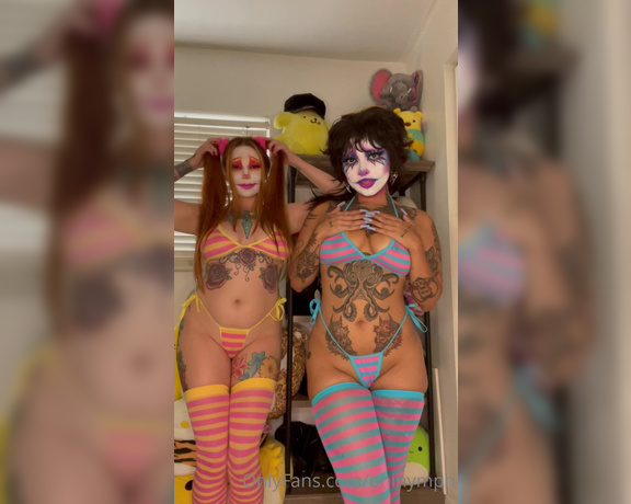 Oni Premium aka Oninymph OnlyFans - Clown scene releasing tomorrow 3 1