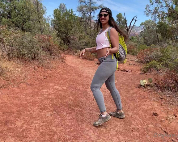 Selena Ryan Porn aka Selenaryan OnlyFans - What would you do if you walked by THIS while hiking Hiking in Sedona and asked my husband to pull