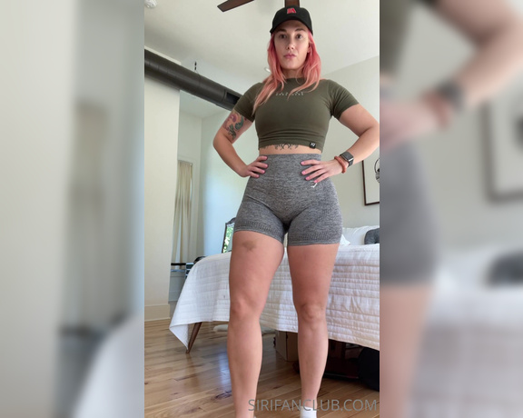 Siri Dahl aka Siridahl OnlyFans - Workout shorts fit check