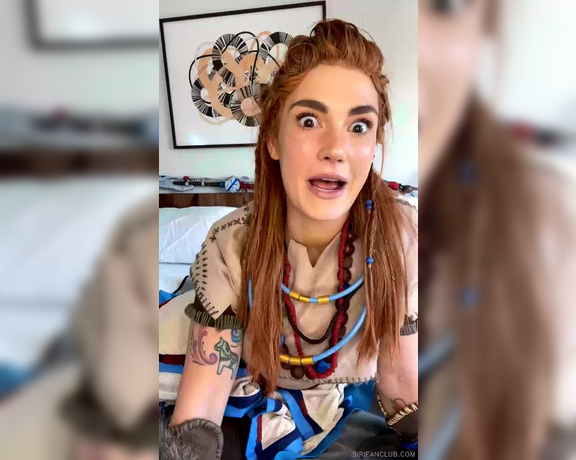Siri Dahl aka Siridahl OnlyFans - Heres my Aloy cosplay livestream! This recording of the show was supposed to send in a free DM to 2
