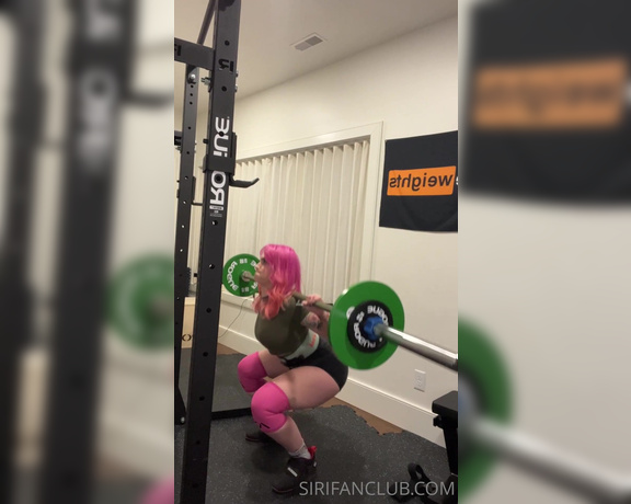 Siri Dahl aka Siridahl OnlyFans - Benefits of having a home gym! More video clips coming later 2