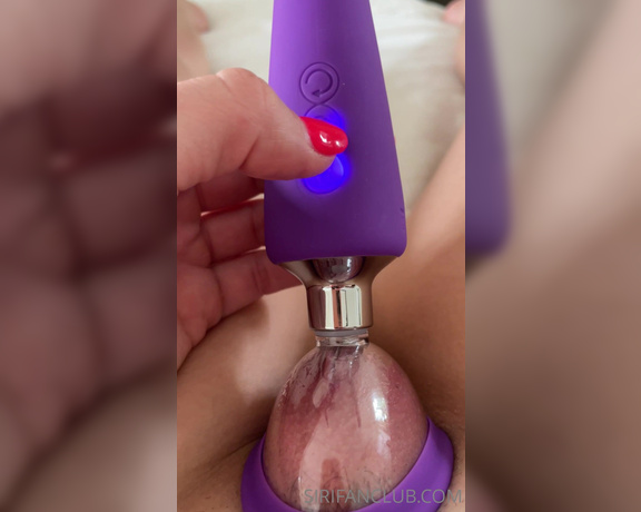 Siri Dahl aka Siridahl OnlyFans - I had to go to the sex shop to buy lube so of course I impulsively bought a PUSSY PUMP as well  1