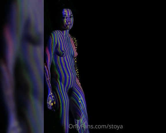 Stoya OnlyFans - Two stills and a video from another Jarid Blue lightbath setup 3