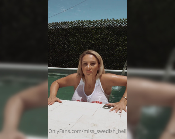 Swedish Bella aka Miss_swedish_bella OnlyFans - I got so wet