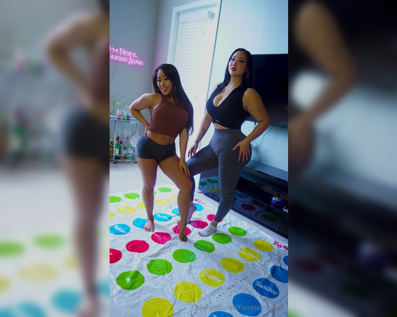 Thicc Asian Baddie aka Thiccasianbaddie OnlyFans - Who wants to naughty twister with us We get down & dirty & alllll over each other (SPOILER these c