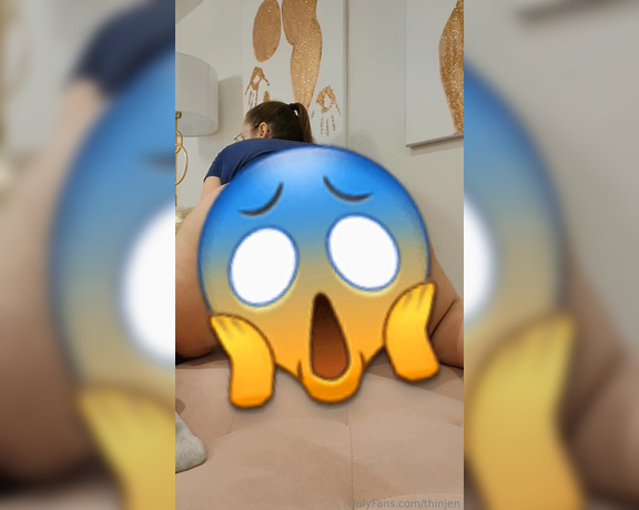 Thinjen OnlyFans - REVERSE COWGIRL POV IN A THONG!!!!! I have never managed an angle that worked to show the way my ass