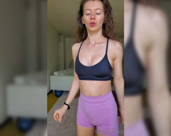 Violet Foxy aka Violetfoxy OnlyFans - Can I get a round of applause for freshly washed hair, and for the shorts tit drop at the end 2