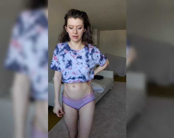 Violet Foxy aka Violetfoxy OnlyFans - Post filming chat Tease and denial! Tiny crop t shirt underboob attack (non nude) 2
