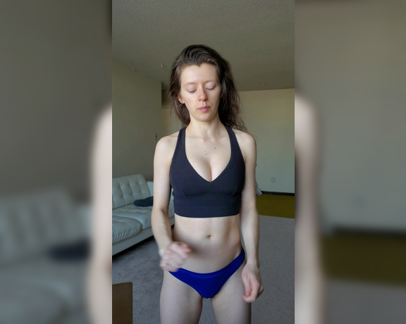 Violet Foxy aka Violetfoxy OnlyFans - A try on video of some sports bras I love to shop Ive been getting better id say, but I sti 1