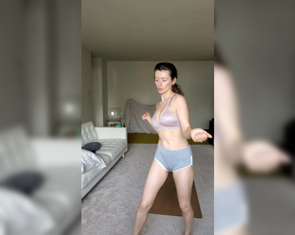 Violet Foxy aka Violetfoxy OnlyFans - Shakin it out with a strip tease 1