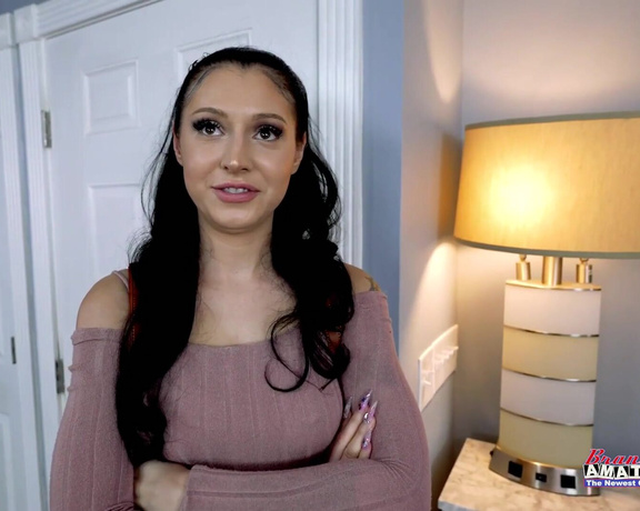 (BrandNewAmateurs) Raven Lane - Raven Lane Returns for BJ!,  Blowjob, Handjob, Swallow