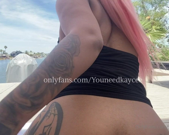 Youneedkaycee OnlyFans - Good morning hope u guys enjoyed the weekend I just ordered some new anal toys, ima go crazy once