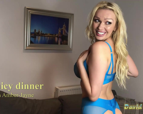 David Hughes Juicy Dinner With Amber Jayne Trailer