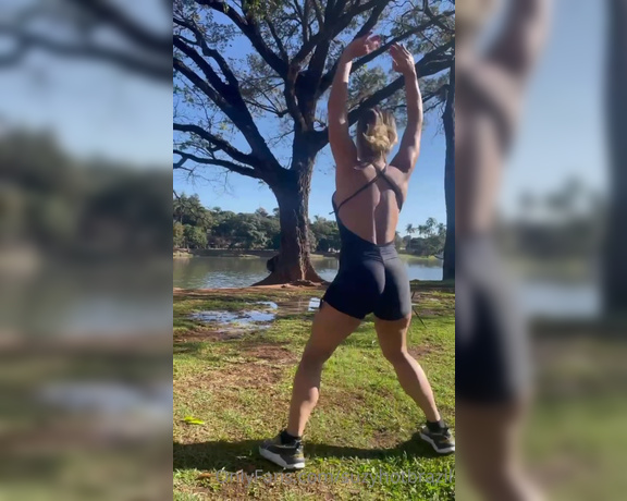 Suzyhotbrazil OnlyFans - After morning cardio at park