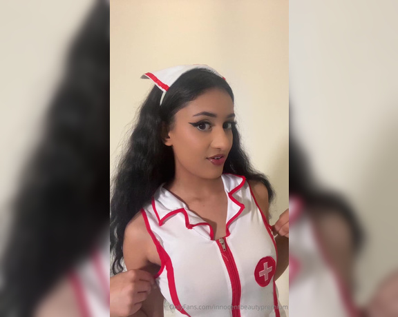 Kayla Kapoor aka Innocentbeautypremium OnlyFans - Naughty nurse, sexy police woman, princess jasmine, which one should I wear or if you have anymore