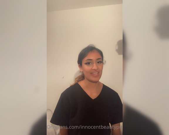 Kayla Kapoor aka Innocentbeautypremium OnlyFans - This weeks Sunday chit chat video Sorry for the delay today and for the use of my phone camera And