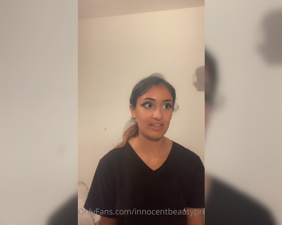 Kayla Kapoor aka Innocentbeautypremium OnlyFans - This weeks Sunday chit chat video Sorry for the delay today and for the use of my phone camera And