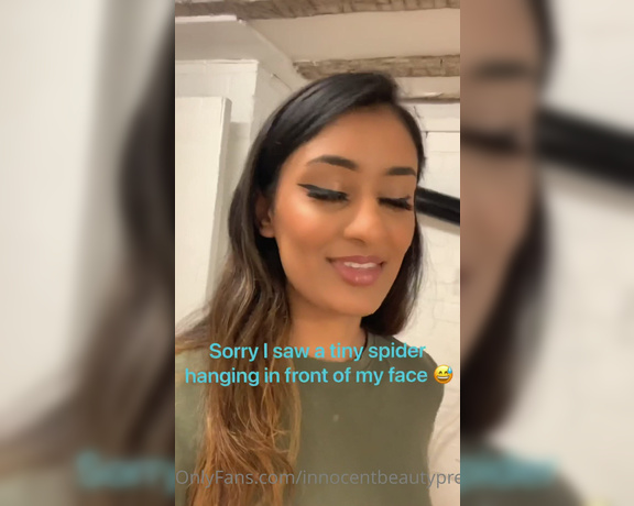 Kayla Kapoor aka Innocentbeautypremium OnlyFans - This weeks Sunday chit chat vid (these are not sexual, it’s just me talking about my week so u see