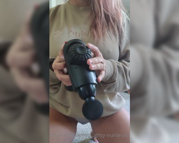 Olivia Jaymes aka Oliviajaymes OnlyFans - I bought a muscle massager knowing damn well it was going to be used way more on my clit than my mus