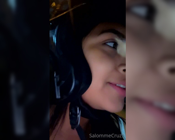 SalommeCruz aka Salommecruz OnlyFans - Flashing tits while I ride a motorcycle Im excited about being discovered even though Im still 4