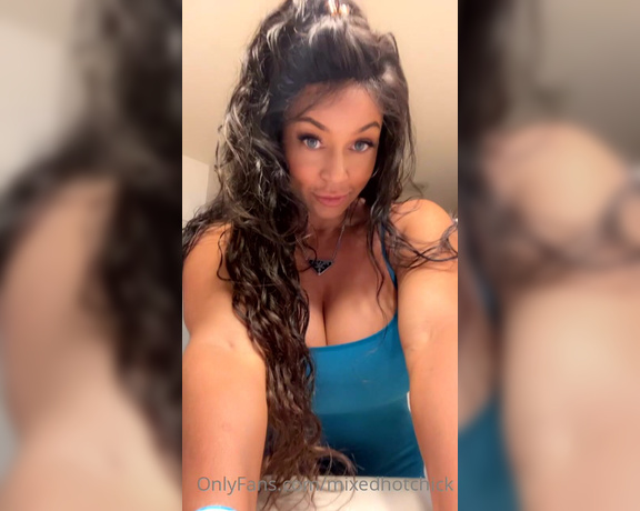 Sonya Red aka Mixedhotchick OnlyFans - I grabbed it, it was hard, I put it in my mouth, I started moving it back and forth, sometimes going
