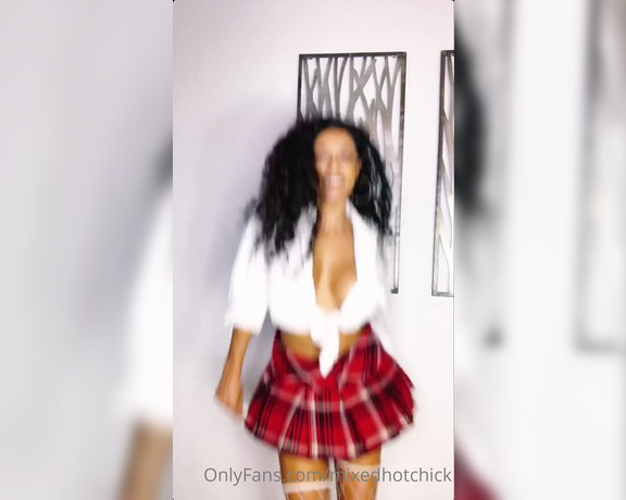 Sonya Red aka Mixedhotchick OnlyFans - Tiktok banned me for a week for being a bad girl