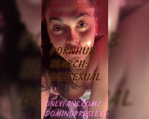 THE DOMINO PRESLEY aka Dominopresley OnlyFans - Naked trans slut promoting some shit Check it out all tips are appreciated, bigger tips (100+) rec