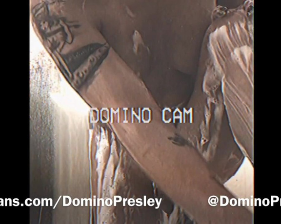 THE DOMINO PRESLEY aka Dominopresley OnlyFans - Scrub a dub dub part 2