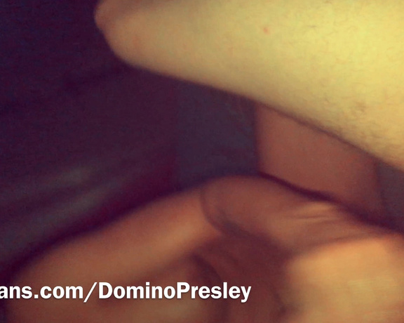 THE DOMINO PRESLEY aka Dominopresley OnlyFans - Watch me worship his big white cock (fanfuck pt 3)