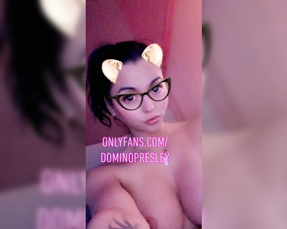 THE DOMINO PRESLEY aka Dominopresley OnlyFans - Cum spit in my mouth