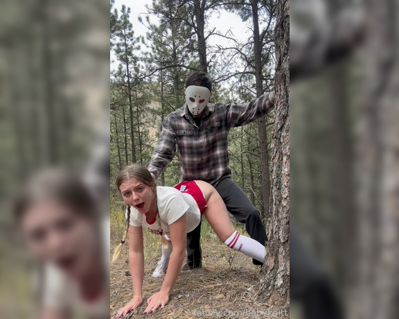 Babykaitt Fansly - FIRSAY THE TH REMAKE  Jason catches the camp counselor I was out at camp taking a hike