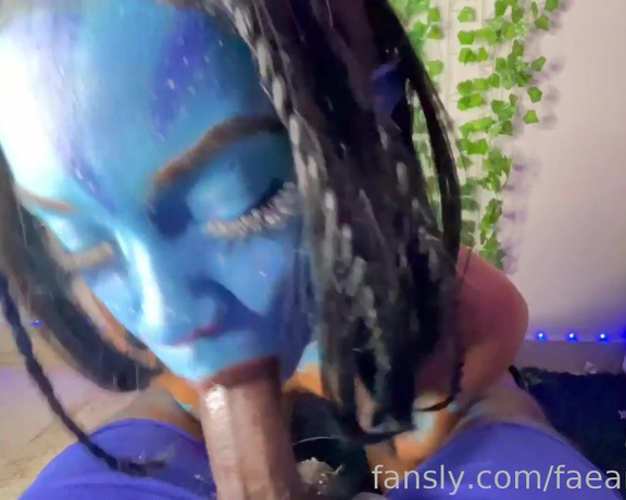 Yesimcheta Fansly - I got head from an avatar queen @faexxxfae made me nut so quick #ebony #fyp #co
